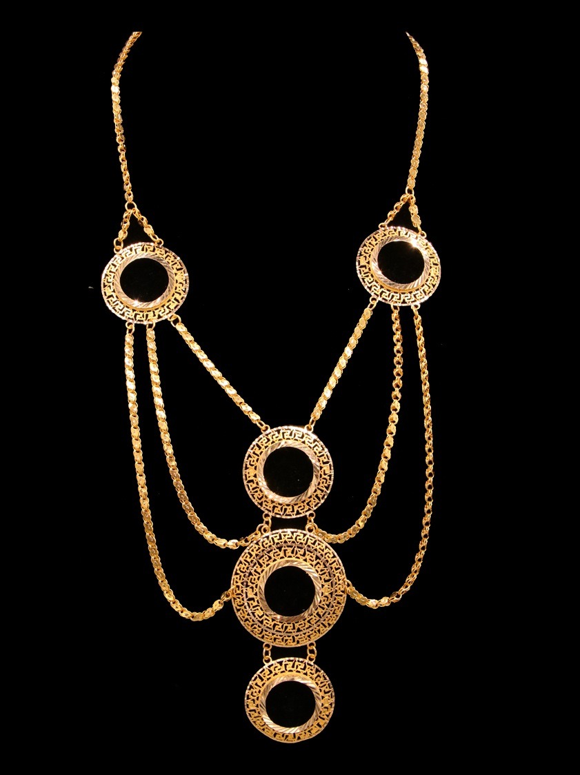 21K Gold Coin Necklace – SW11078